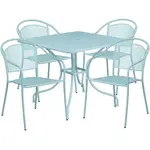 Flash Furniture CO-35SQ-03CHR4-SKY-GG