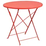 Flash Furniture CO-4-RED-GG