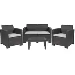 Flash Furniture DAD-SF-112T-DKGY-GG