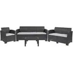 Flash Furniture DAD-SF-123T-DKGY-GG