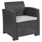 Flash Furniture DAD-SF2-1-DKGY-GG