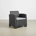 Flash Furniture DAD-SF2-1-DKGY-GG