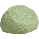 Flash Furniture DG-BEAN-LARGE-DOT-GRN-GG