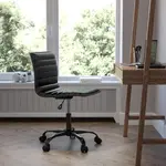 Flash Furniture DS-512B-BK-BK-GG