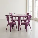 Flash Furniture ET-CT002-4-30-PUR-GG