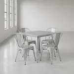 Flash Furniture ET-CT002-4-30-SIL-GG