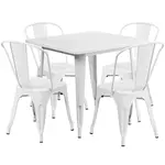 Flash Furniture ET-CT002-4-30-WH-GG