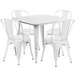 Flash Furniture ET-CT002-4-30-WH-GG