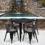 Flash Furniture ET-CT002-4-70-BK-GG