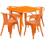 Flash Furniture ET-CT002-4-70-OR-GG