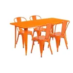 Flash Furniture ET-CT005-4-30-OR-GG