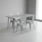 Flash Furniture ET-CT005-4-30-SIL-GG