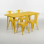 Flash Furniture ET-CT005-4-30-YL-GG