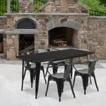Flash Furniture ET-CT005-4-70-BK-GG