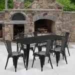 Flash Furniture ET-CT005-6-30-BK-GG