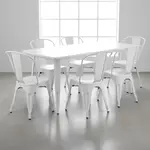 Flash Furniture ET-CT005-6-30-WH-GG