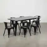 Flash Furniture ET-CT005-6-70-BK-GG