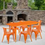 Flash Furniture ET-CT005-6-70-OR-GG