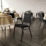 Flash Furniture FD-BHF-2-BK-BK-GG