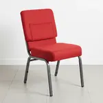 Flash Furniture FD-CH0221-4-SV-RED-GG