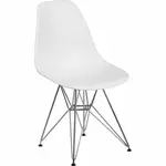 Flash Furniture FH-130-CPP1-WH-GG
