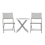 Flash Furniture FV-FWA085-GRYWHT-GRY-GG