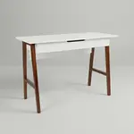 Flash Furniture GC-MBLK60-WH-WAL-GG