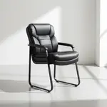 Flash Furniture GO-1156-BK-LEA-GG