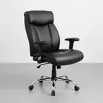 Flash Furniture GO-1235-BK-LEA-A-GG