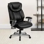 Flash Furniture GO-1534-BK-LEA-GG