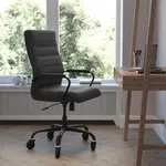 Flash Furniture GO-2286H-BK-BK-RLB-GG