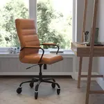 Flash Furniture GO-2286H-BR-BK-RLB-GG