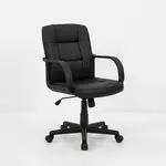 Flash Furniture GO-228S-BK-LEA-GG