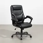 Flash Furniture GO-724H-BK-LEA-GG