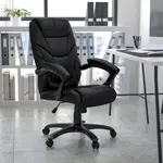 Flash Furniture GO-724H-BK-LEA-GG