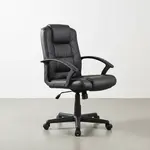 Flash Furniture GO-937M-BK-LEA-GG