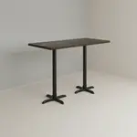Flash Furniture GSF-REC3060-DKBRN-T2222B-GG