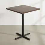 Flash Furniture GSF-SQ36-DKBRN-T3030B-GG
