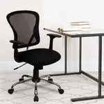 Flash Furniture H-8369F-BLK-GG