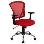Flash Furniture H-8369F-RED-GG