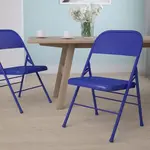 Flash Furniture 2-HF3-BLUE-GG