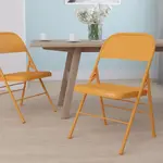 Flash Furniture 2-HF3-ORANGE-GG