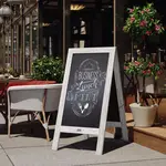 Flash Furniture HGWA-CB-4824-WHWSH-GG