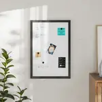 Flash Furniture HGWA-WHITE-20X30-BLK-GG