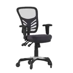 Flash Furniture HL-0001-DK-GY-RLB-GG