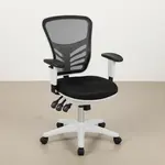 Flash Furniture HL-0001-WH-BK-GG