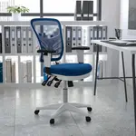 Flash Furniture HL-0001-WH-BLUE-GG