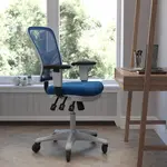 Flash Furniture HL-0001-WH-BLUE-RLB-GG