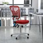 Flash Furniture HL-0001-WH-RED-GG