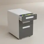 Flash Furniture HZ-AP535-02-DGY-WH-GG